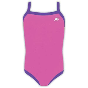A3 Performance Girls Lycra Swimsuit