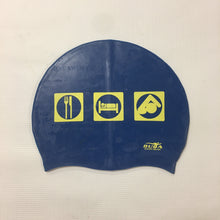 Load image into Gallery viewer, Duda &quot;Eat. Sleep. Swim.&quot; (Symbols) Swim Cap