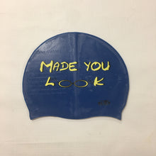 Load image into Gallery viewer, Duda &quot;Made You Look&quot; Swim Cap