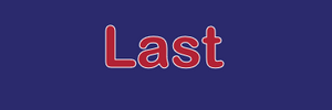 Block Lettering LAST Name for Personalized Evolution Items