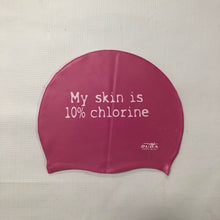 Load image into Gallery viewer, Duda &quot;My Skin Is 10% Chlorine&quot; Swim Cap