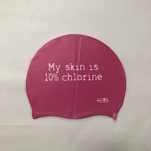 Duda "My Skin Is 10% Chlorine" Swim Cap