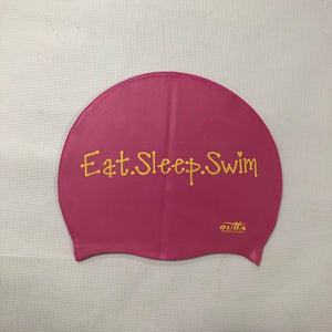 Duda “Eat. Sleep. Swim.” (Type) Swim Cap