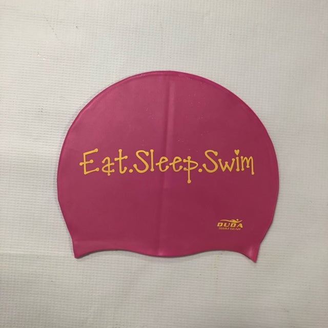 Duda “Eat. Sleep. Swim.” (Type) Swim Cap